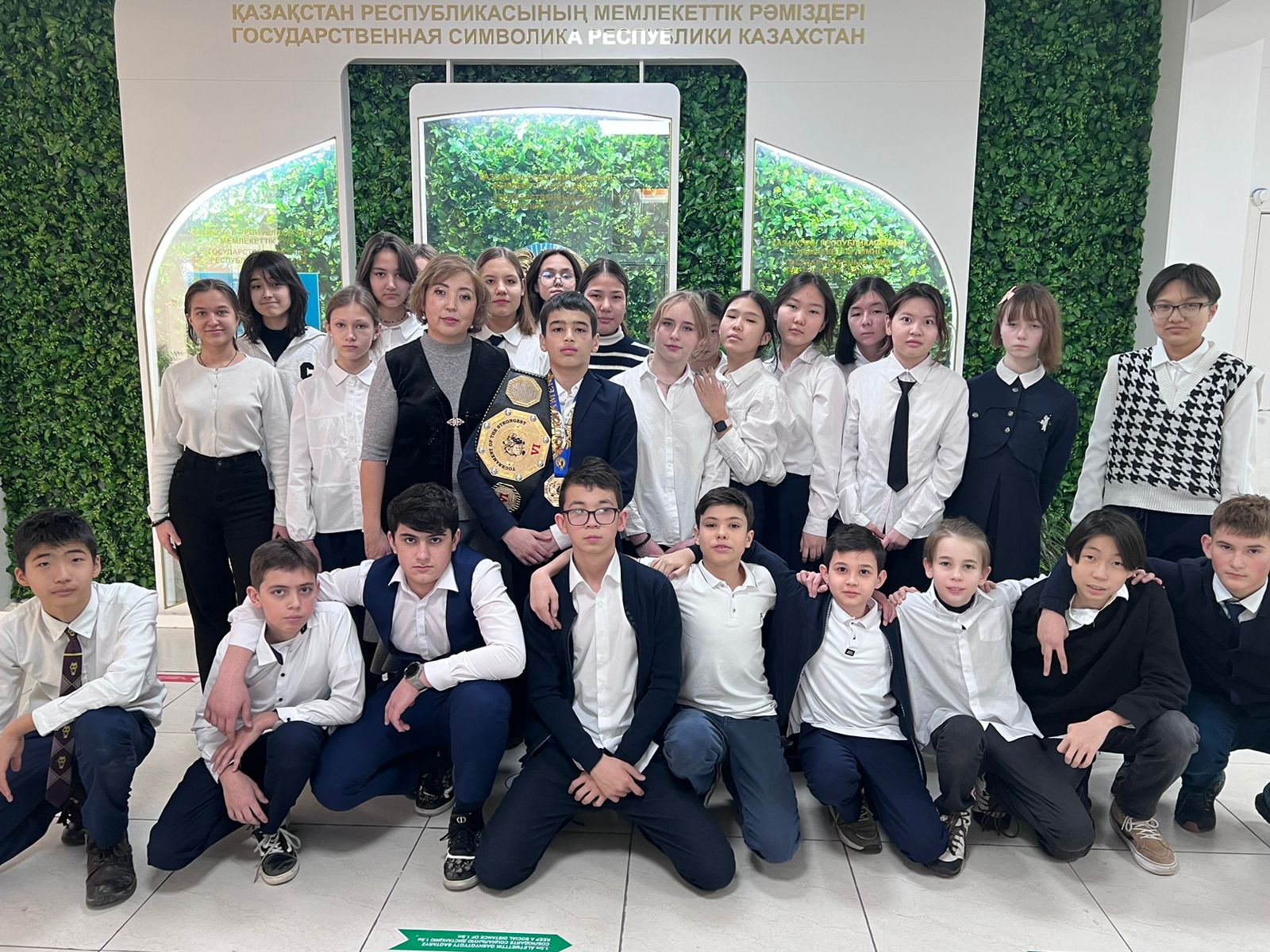 Ашимов Багдасар ученик 7А класса, является победителем турнира сильнейших, Чемпионат Республики Казахстан!